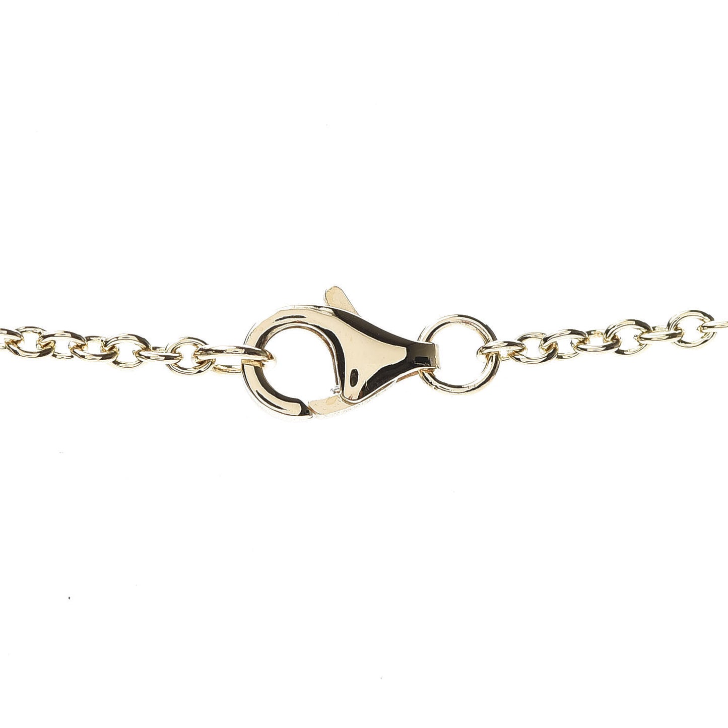 18K Yellow Gold Interlocking LOVE Necklace