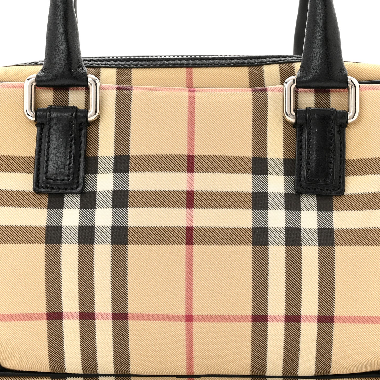 House Check Studded Bowler Black