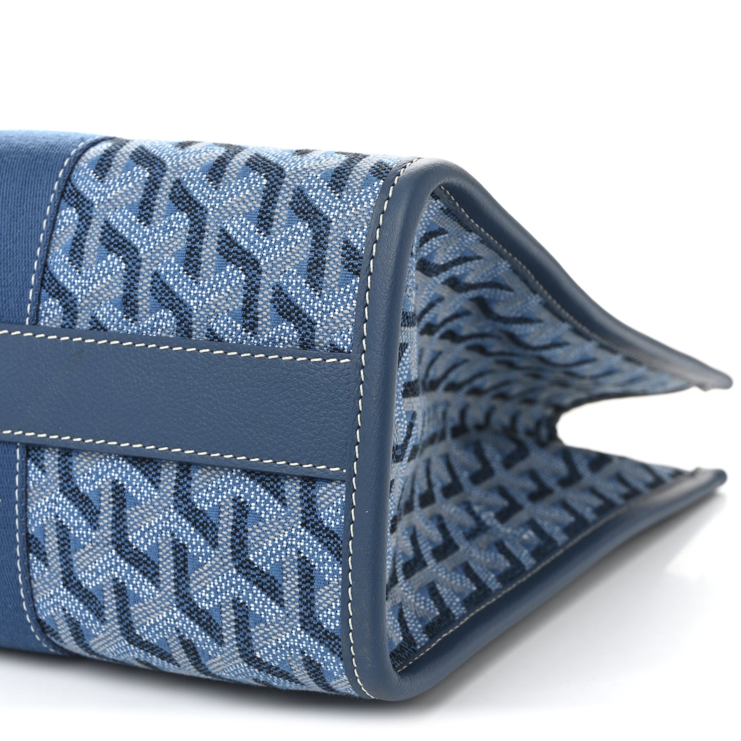 Goyardine Villette PM Tote Ocean Blue
