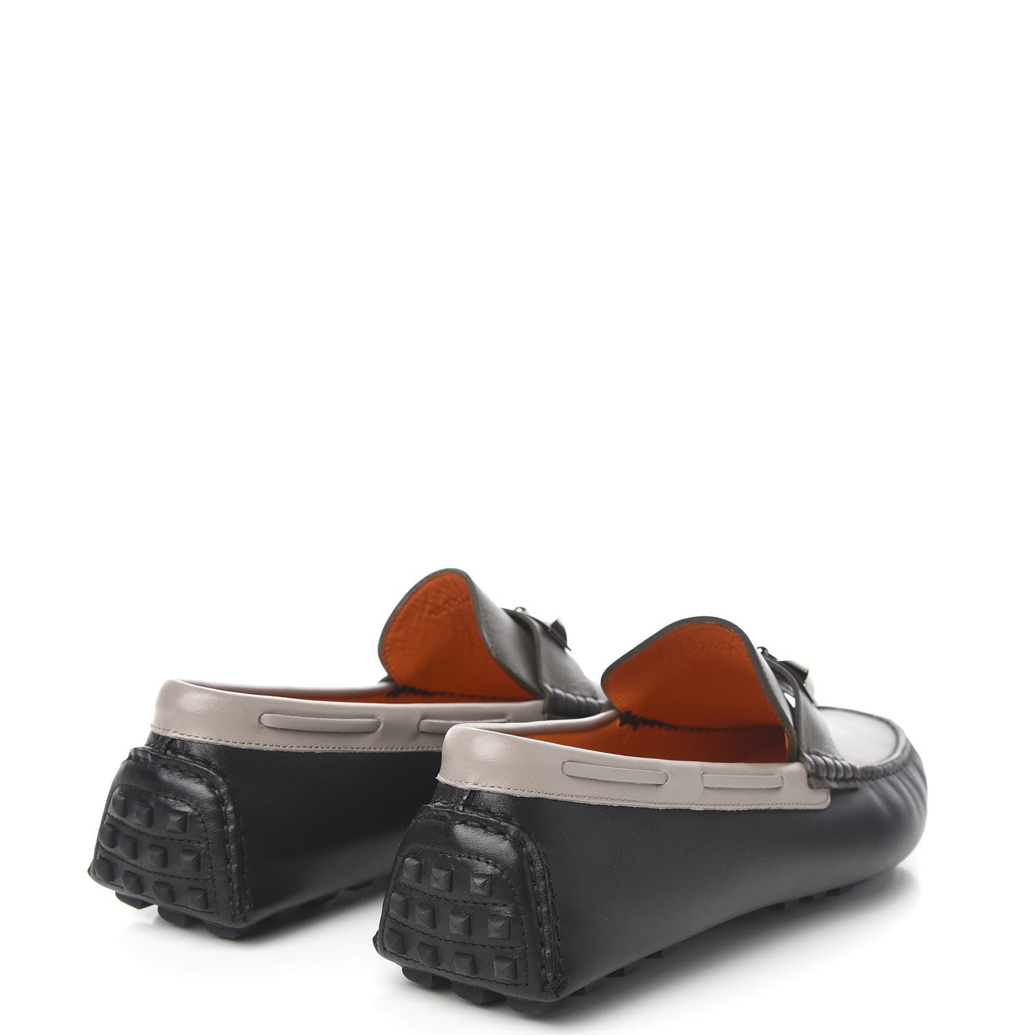 Hermes Supple Calfskin Mens Irving Driving Moccasin Loafers 43.5 4 of 10