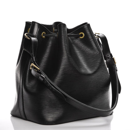 Louis Vuitton Epi Petit Noe Black 3 of 14
