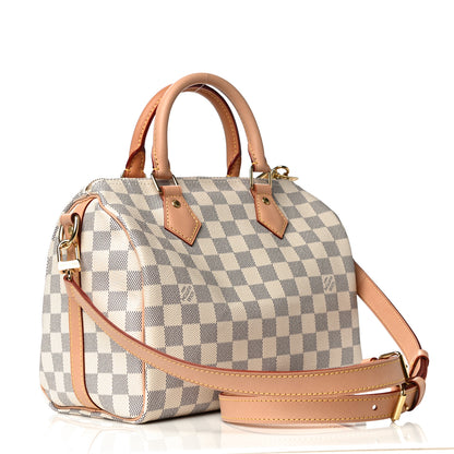 Louis Vuitton Damier Azur Speedy Bandouliere 25 3 of 10