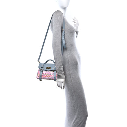 Mulberry Tweed Silky Calf Mini Alexa Cloud 2 of 9