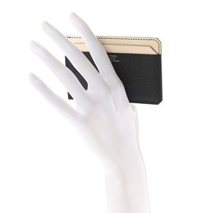 Hermes Epsom City 4CC Card Holder Black Nata 2 of 7