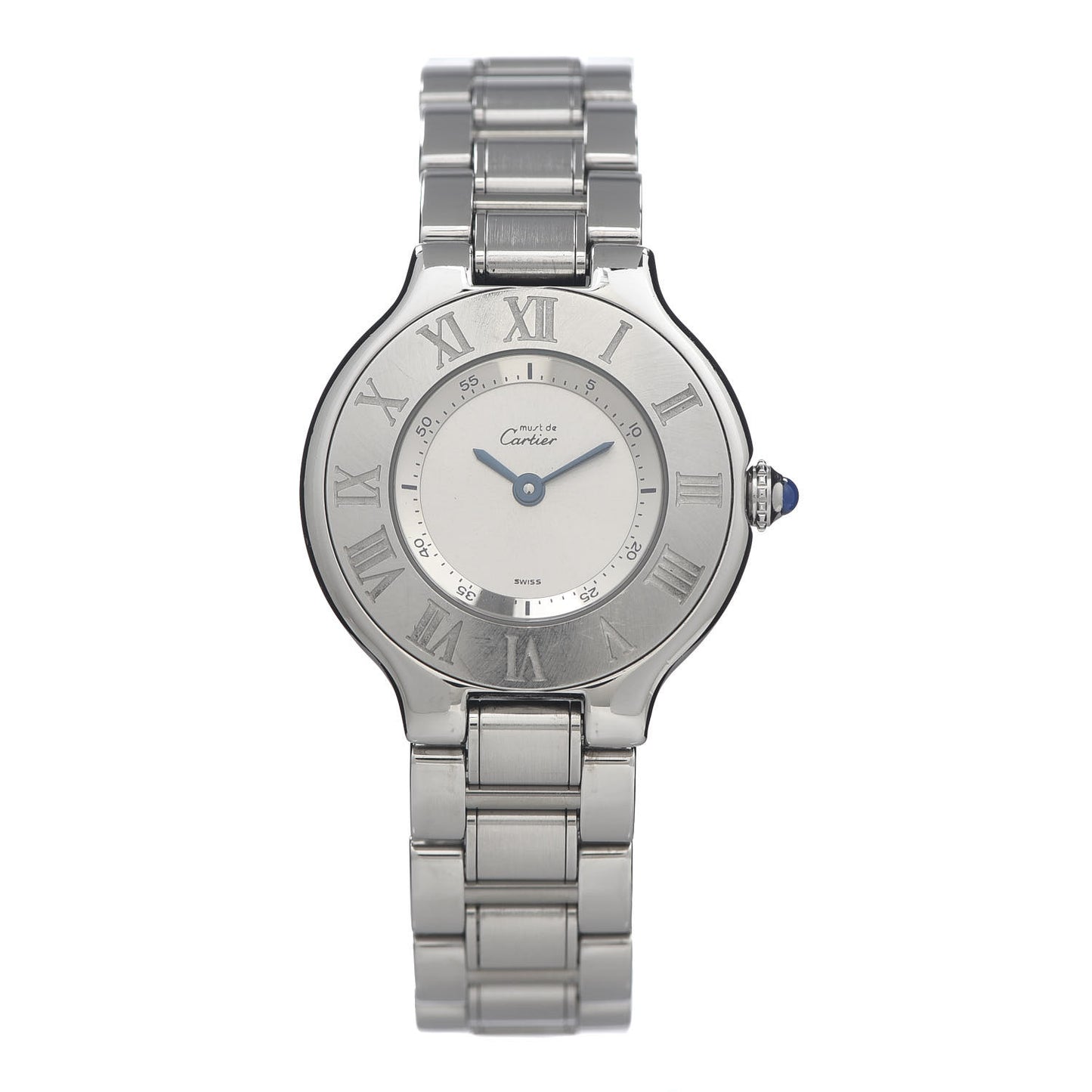Stainless Steel 28mm Must De 21 Quartz Watch