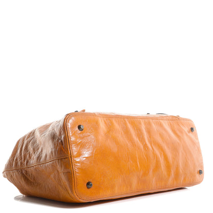 Balenciaga Chevre Classic Hardware Step Bag Marigold 4 of 11
