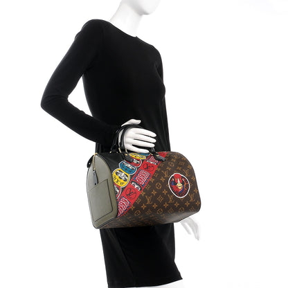 Louis Vuitton Monogram Kabuki Speedy 30 2 of 7