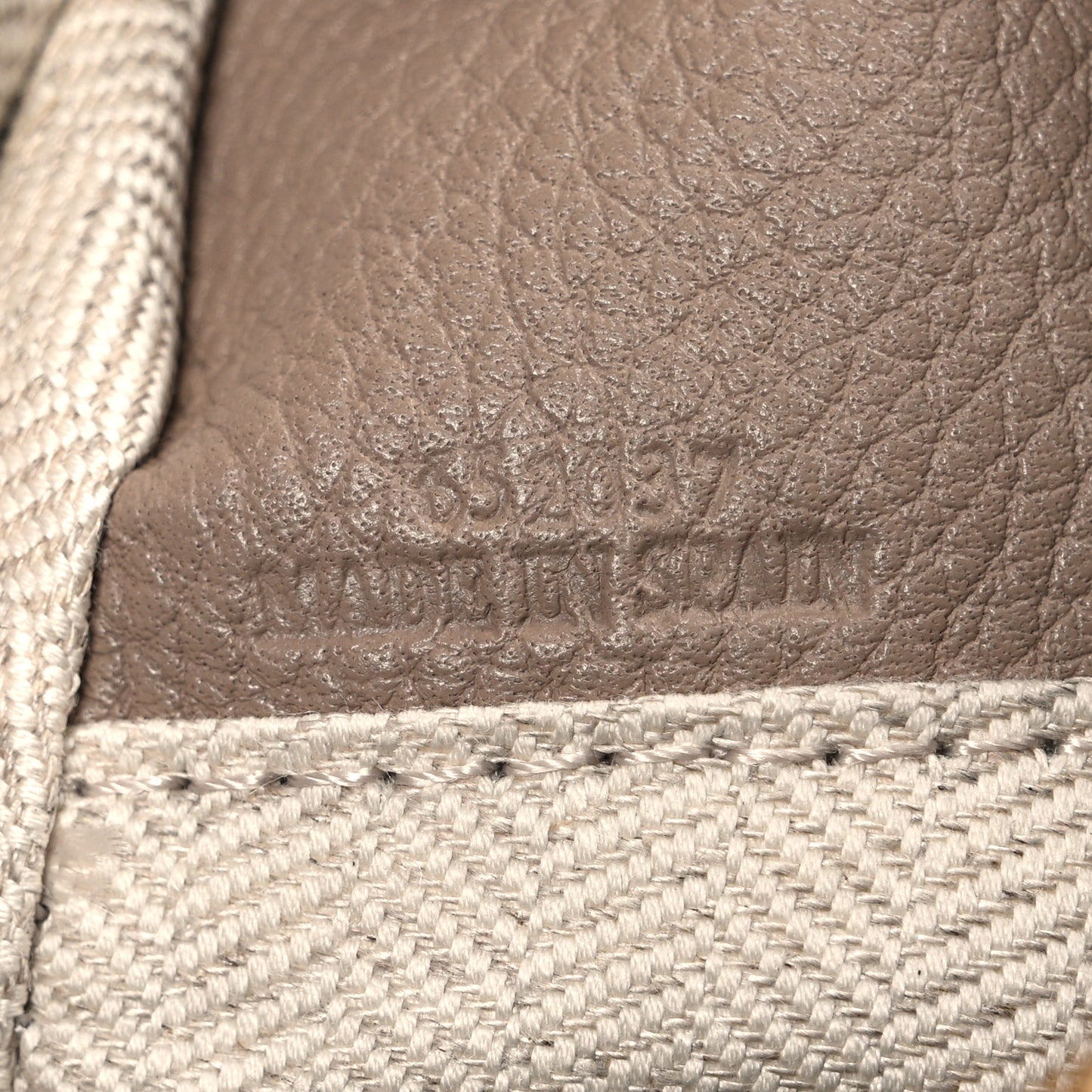 Grained Calfskin Small Puzzle Bag Sand Mink