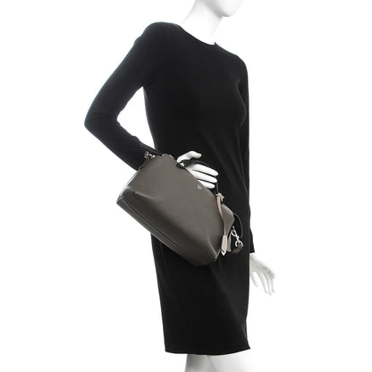 Fendi Vitello Dolce 4 Color Medium By The Way Boston Bag Carbone Grigio Polvere Multicolor 3 of 15