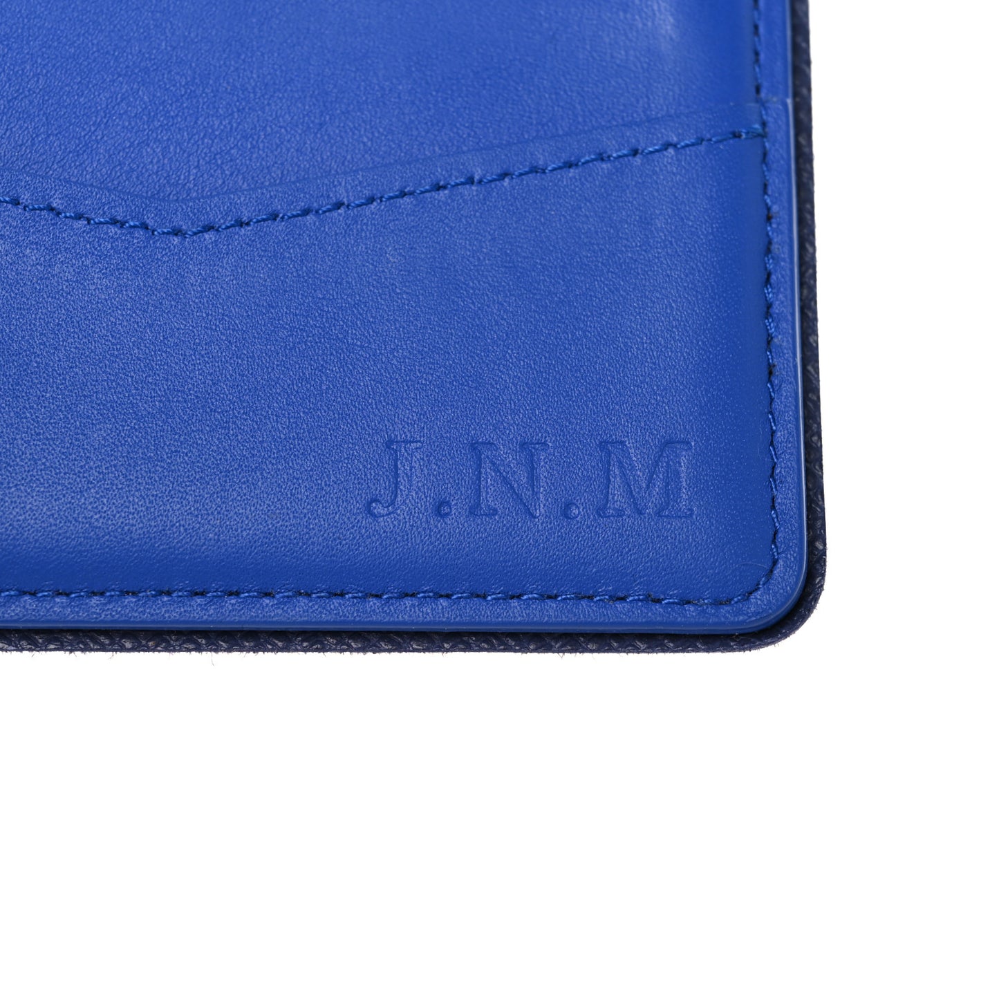 Monogram Outdoor Slender Wallet Indigo Blue