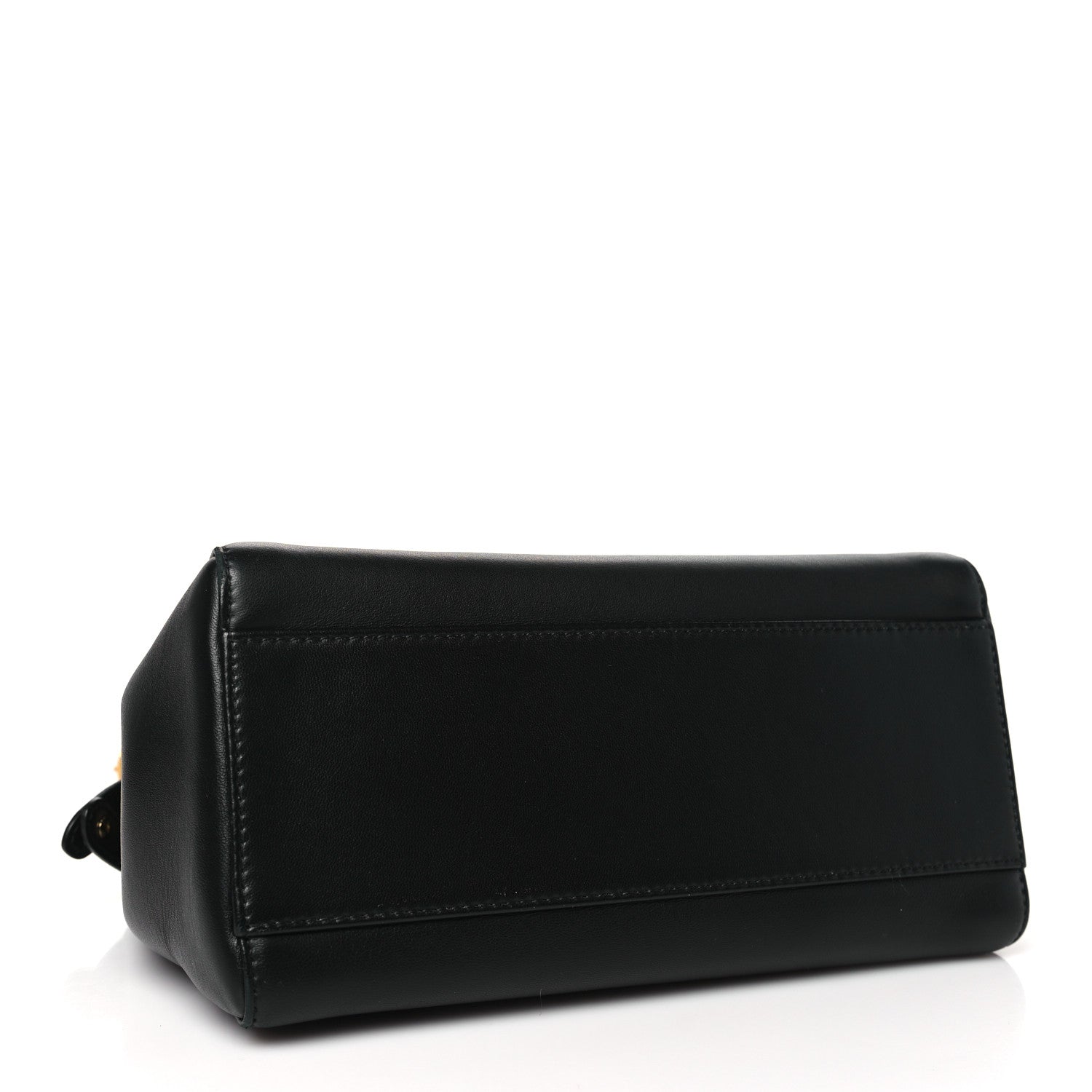 Fendi Nappa Mini Peekaboo Iconic Satchel Black 4 of 10