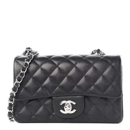 Chanel Caviar Quilted Mini Rectangular Flap Black 1 of 9
