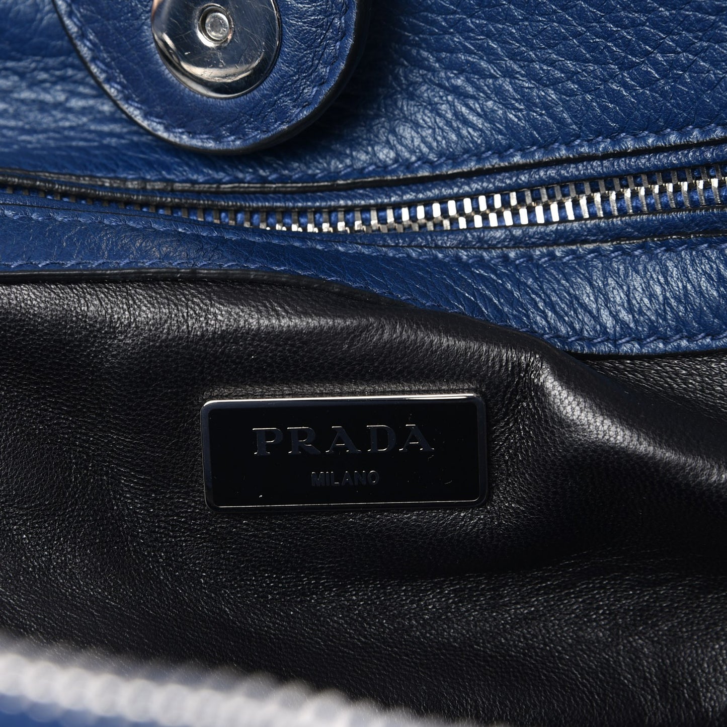 Cervo Deerskin Twin Pocket Tote Bleuette