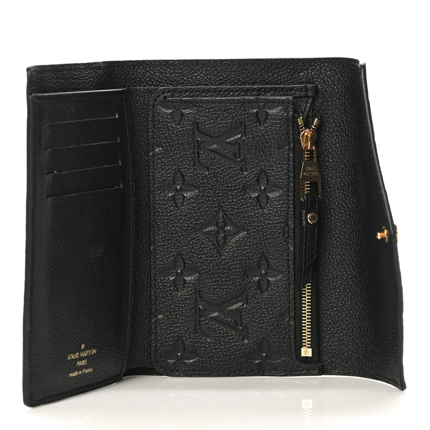 Empreinte Compact Curieuse Wallet Black