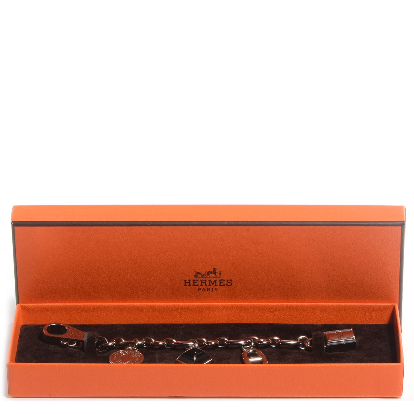 Palladium Olga Bag Charm Bracelet