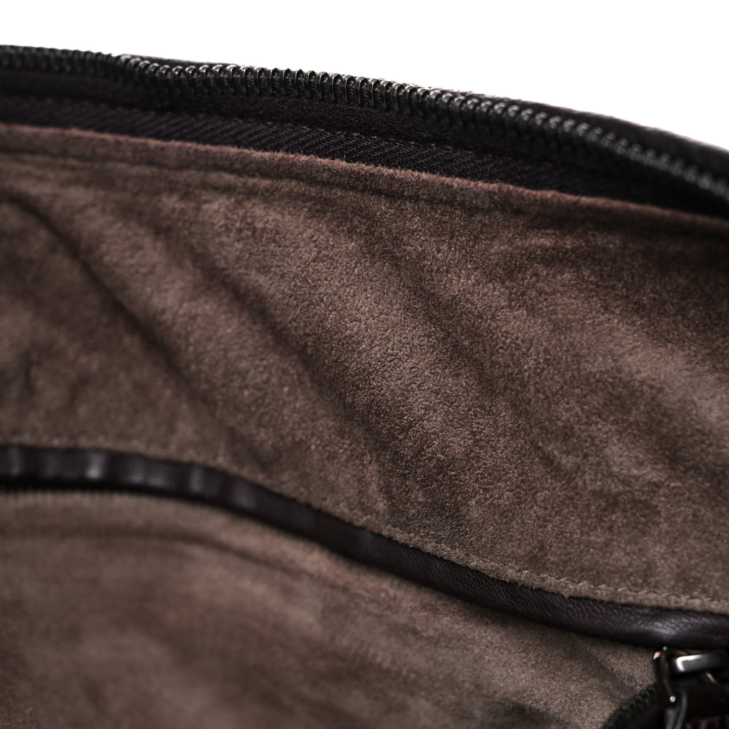 Nappa Intrecciato Large Veneta Hobo Ebano