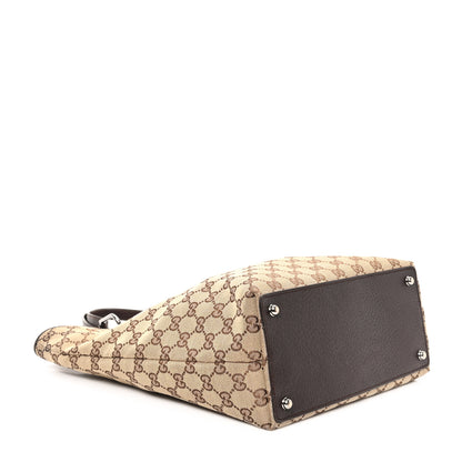 Gucci Monogram Large Eclipse Tote  Brown 4 of 10