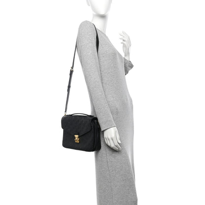 Louis Vuitton Empreinte Pochette Metis Black 2 of 16