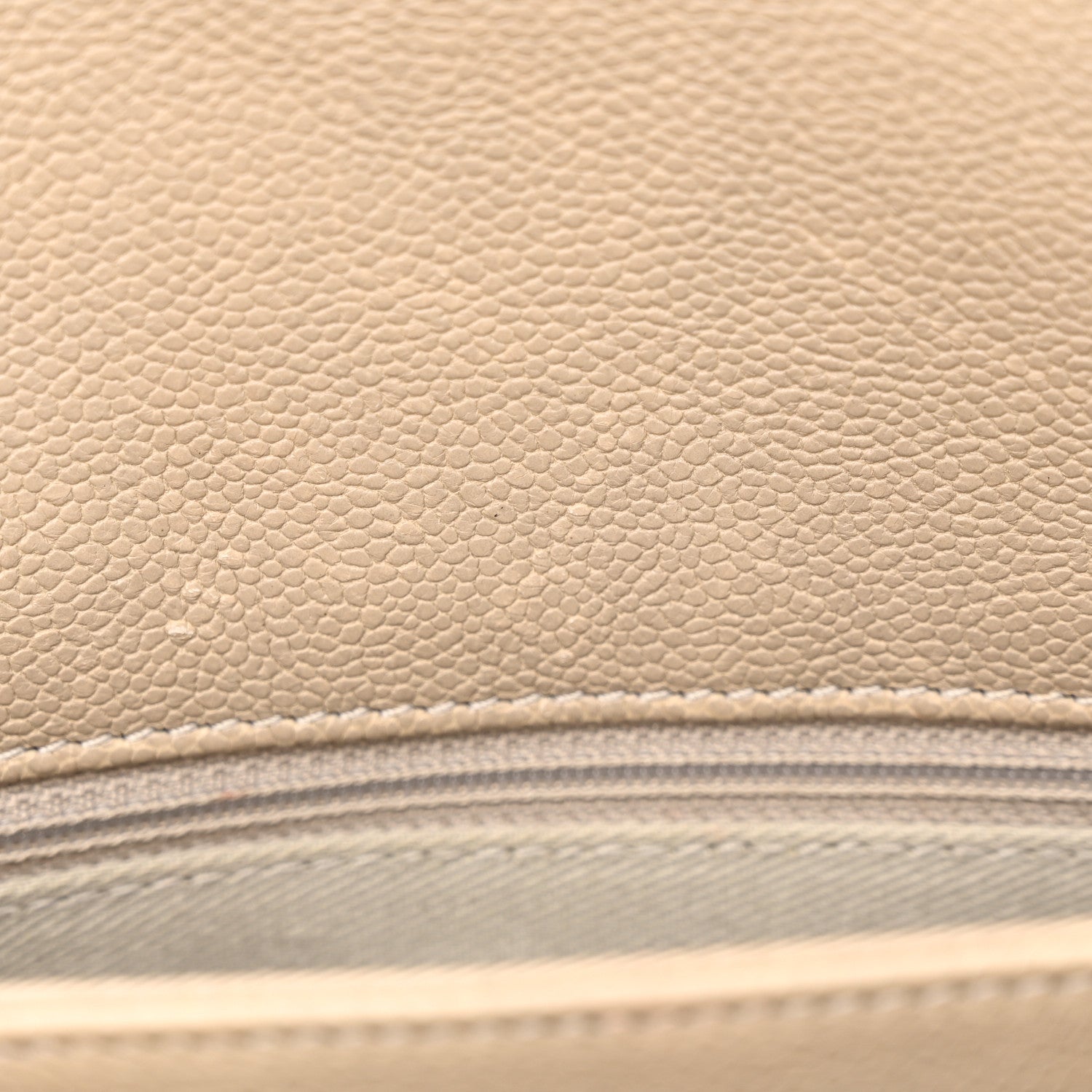 Chanel Caviar Quilted Medium Just Mademoiselle Beige 15 of 16