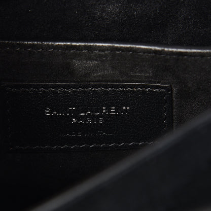 Saint Laurent Calfskin Medium Monogram Sunset Black 5 of 9