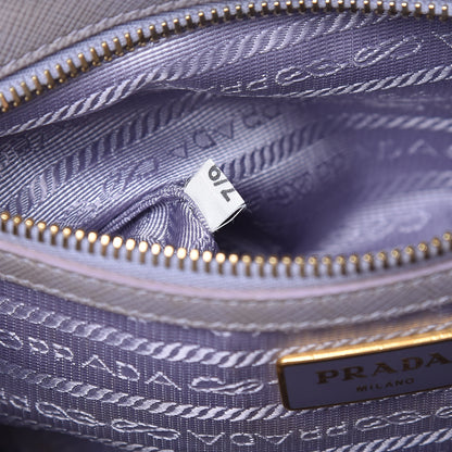 Prada Saffiano Small Galleria Double Zip Tote Glicine 12 of 26