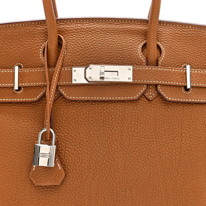 Hermes Togo Birkin 30 Gold 8 of 10