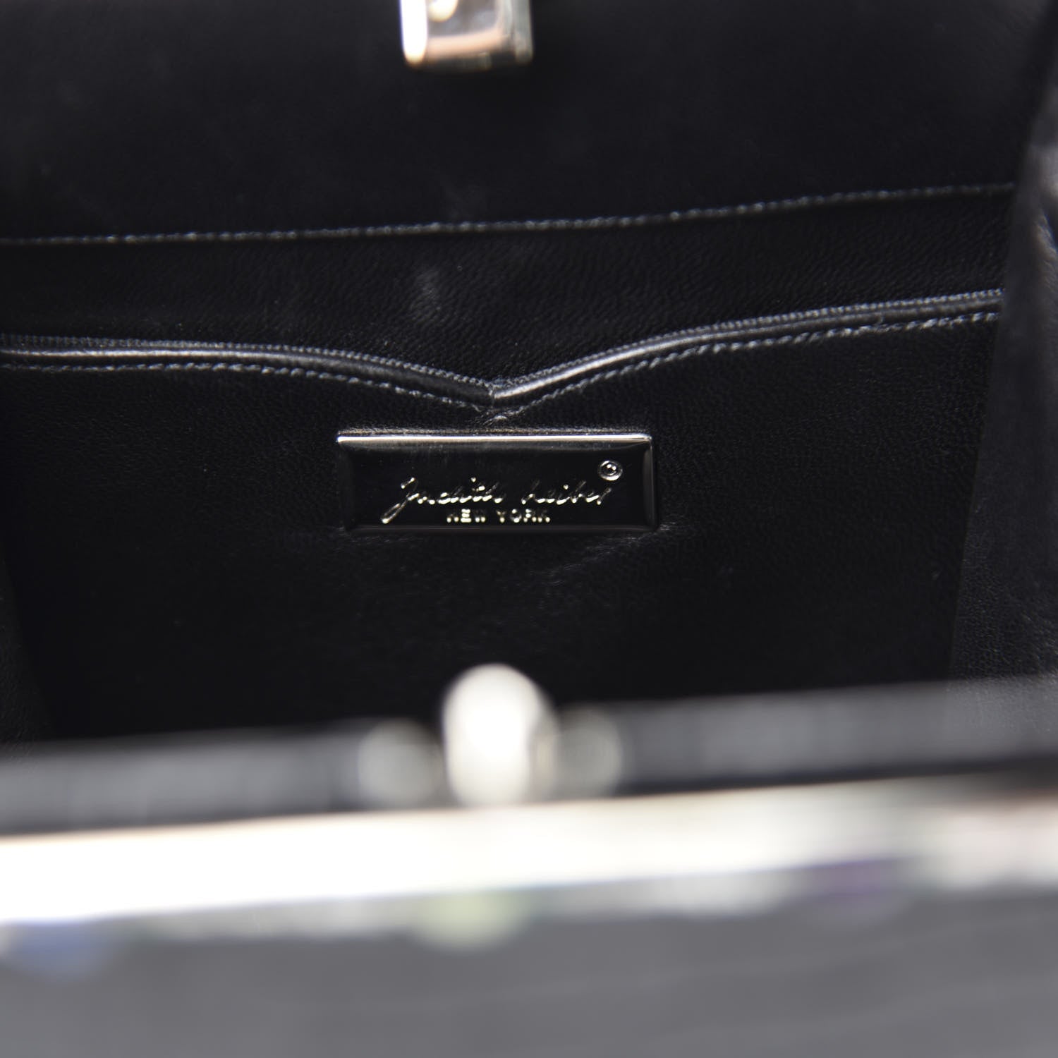 Judith Leiber Alligator Crystal Evening Bag Black 10 of 12