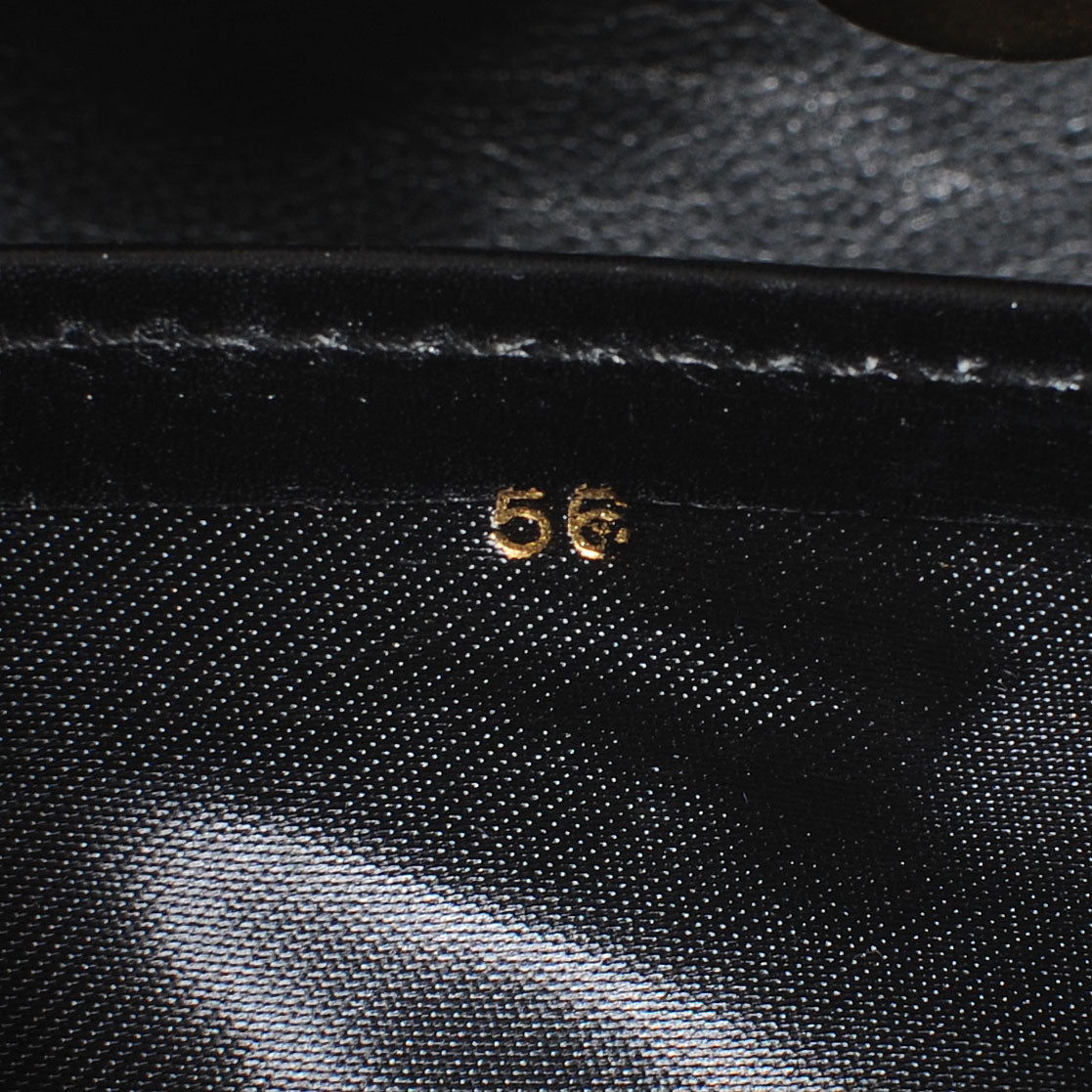 Leather Shoulder Bag Black