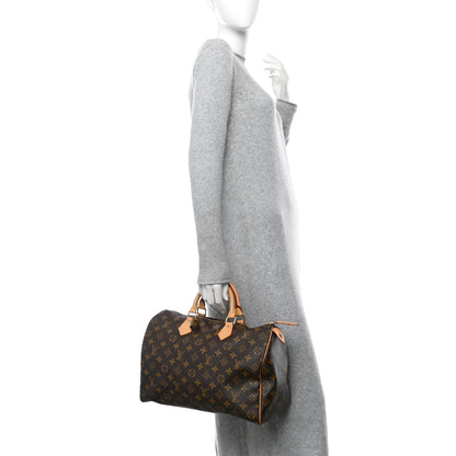 Louis Vuitton Monogram Speedy 35 2 of 10