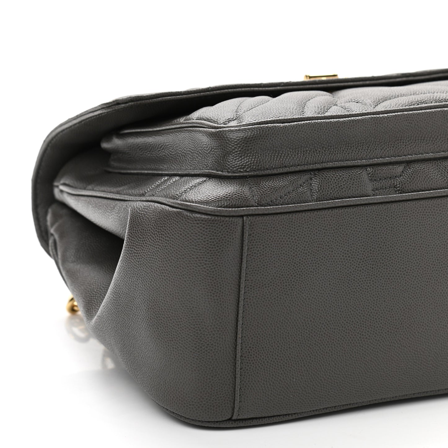 Calfskin Quilted Medium Gancini Top Handle Bag Sparrow
