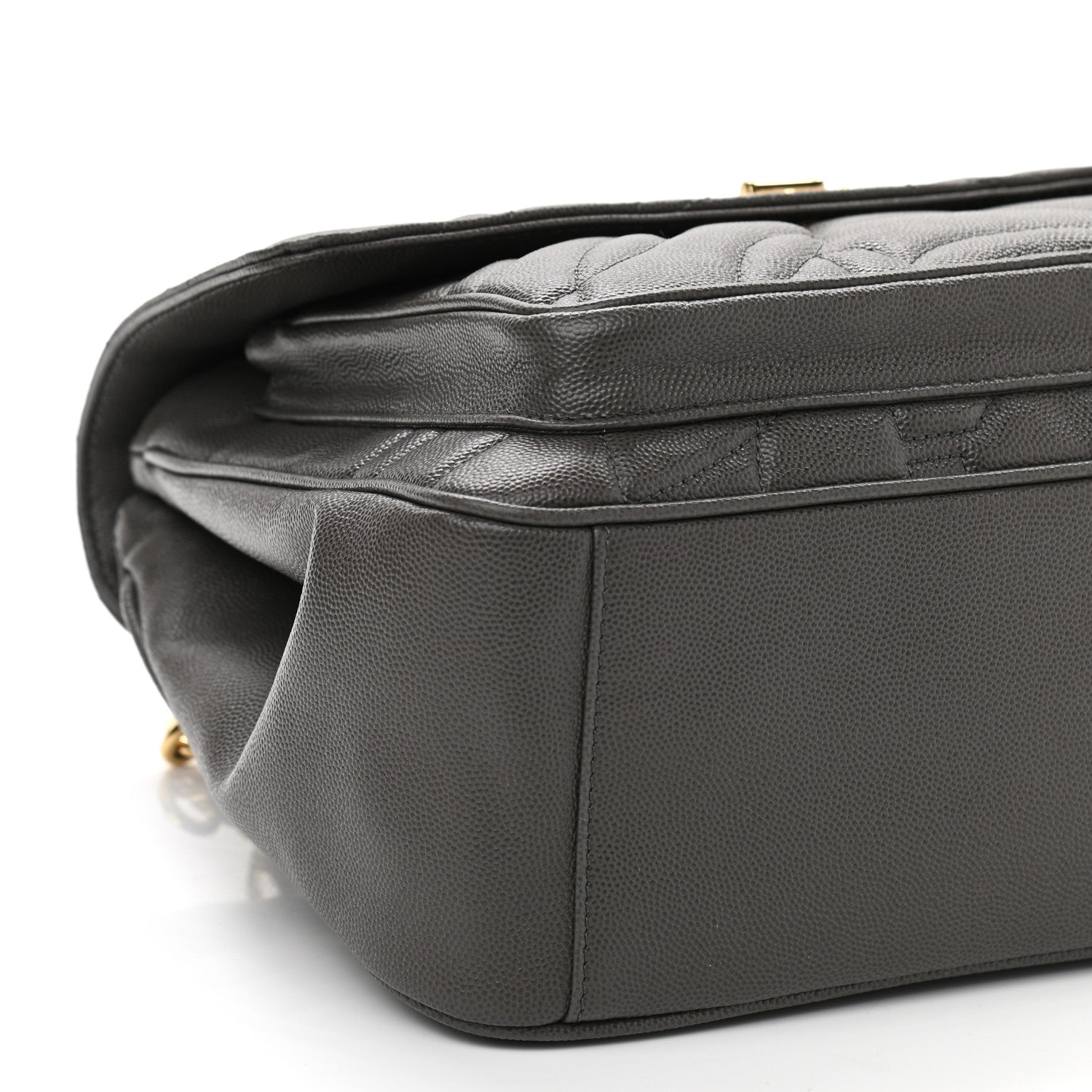 Salvatore Ferragamo Calfskin Quilted Medium Gancini Top Handle Bag Sparrow 9 of 10