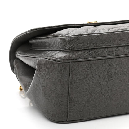 Salvatore Ferragamo Calfskin Quilted Medium Gancini Top Handle Bag Sparrow 9 of 10