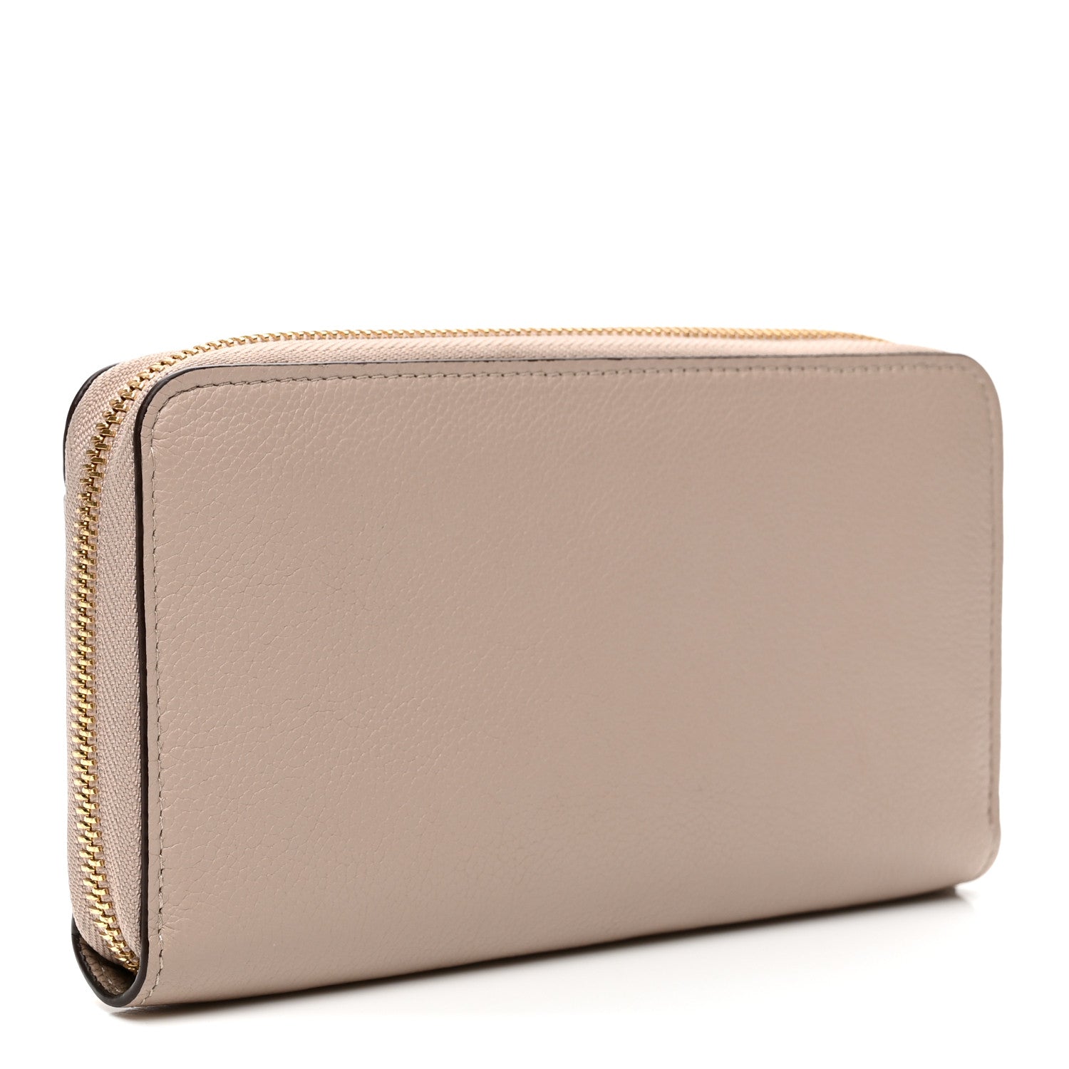 Louis Vuitton Calfskin Zippy Lockme Wallet Greige 3 of 6