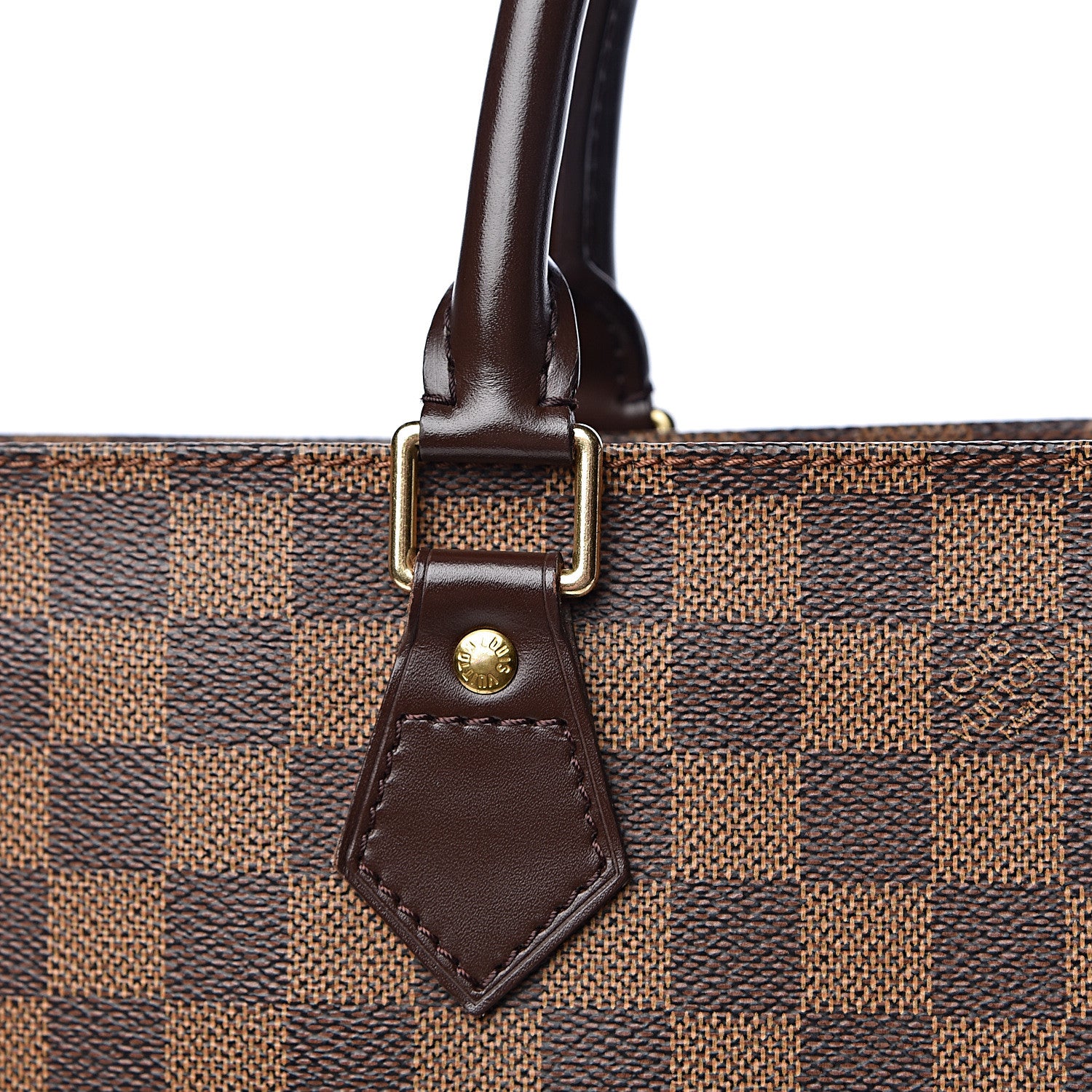 Louis Vuitton Damier Ebene Sac Plat 15 of 17