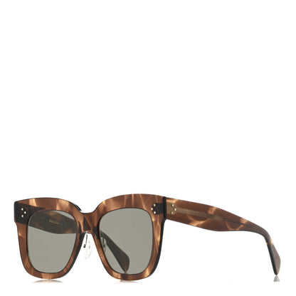 Celine Acetate Kim Sunglasses CL 41444/S Havana Brown 1 of 6