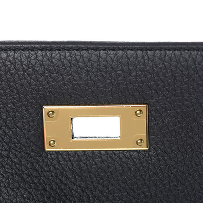 Hermes Togo Kelly Retourne 28 Black 24 of 40