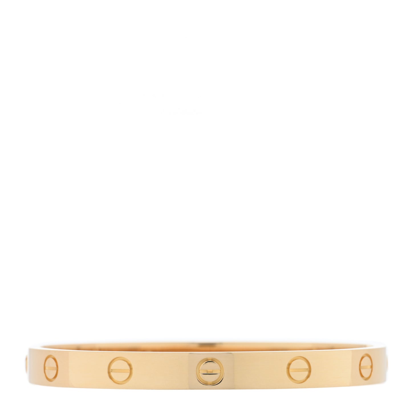 18K Yellow Gold LOVE Bracelet 17