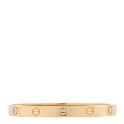 Cartier 18K Yellow Gold LOVE Bracelet 17 1 of 8