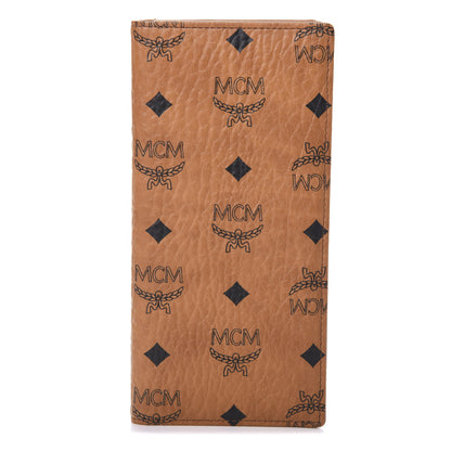 MCM Visetos Bi-Fold Long Wallet Cognac 1 of 6