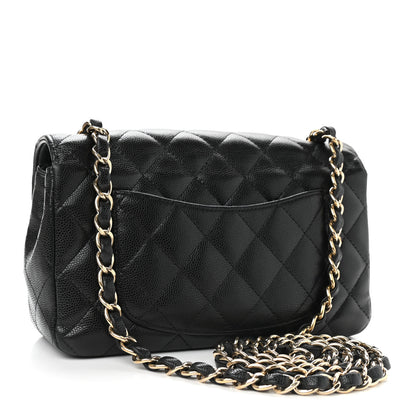 Chanel Caviar Quilted Mini Rectangular Flap Black 3 of 9