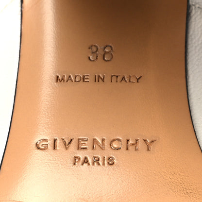 Givenchy Grained Goatskin 4G Logo Mules 38 White 8 of 11
