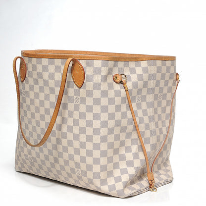 Louis Vuitton Damier Azur Neverfull GM 8 of 9