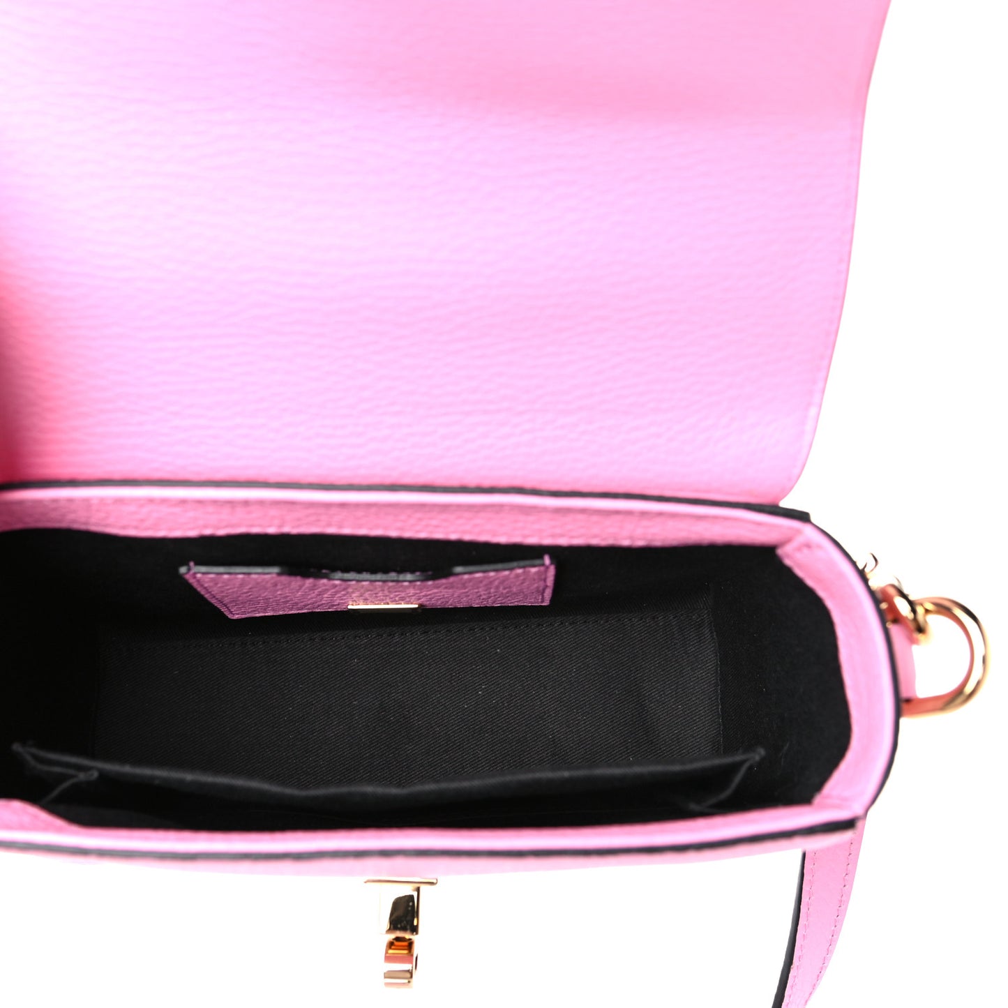 Calfskin Miss Bonita Top Handle Bag Rosa Chiaro