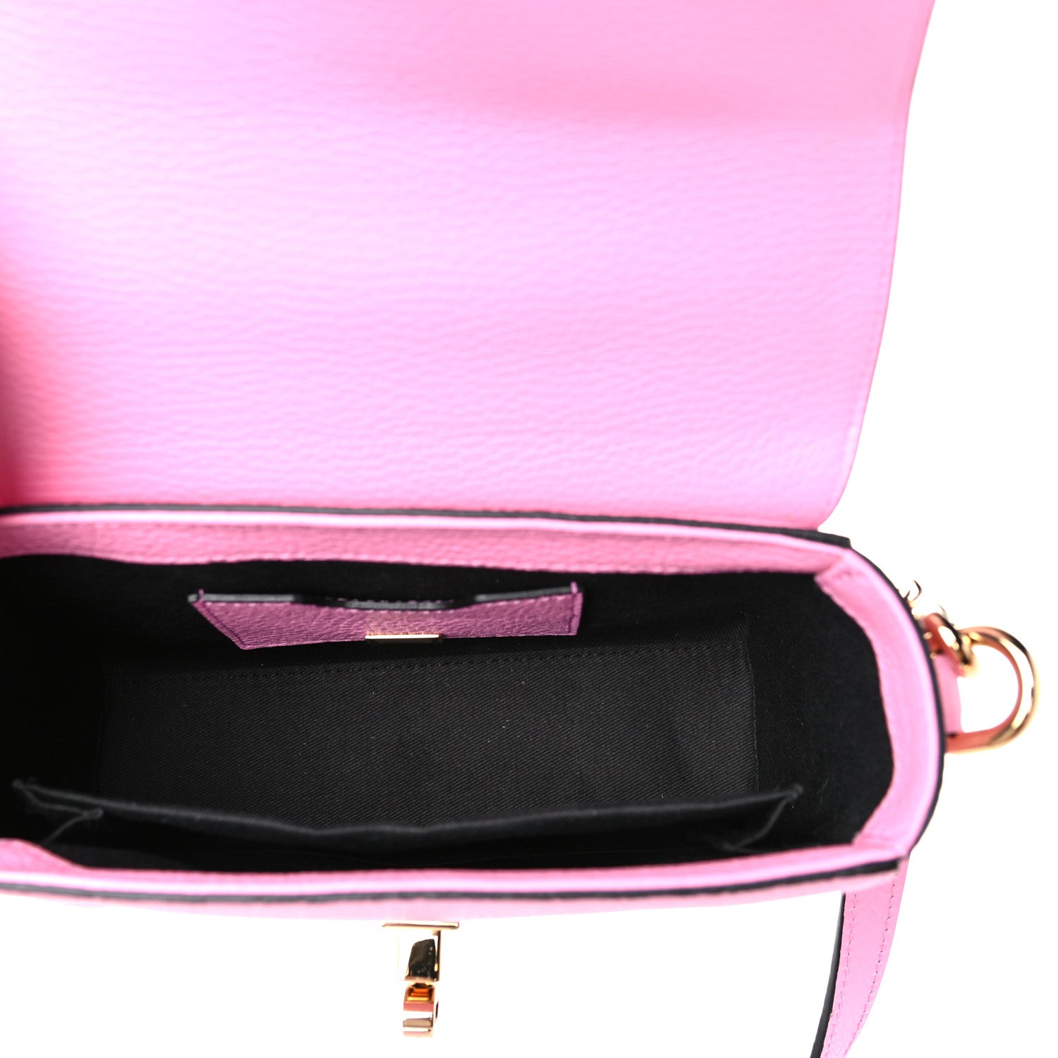 Dolce & Gabbana Calfskin Miss Bonita Top Handle Bag Rosa Chiaro 6 of 10