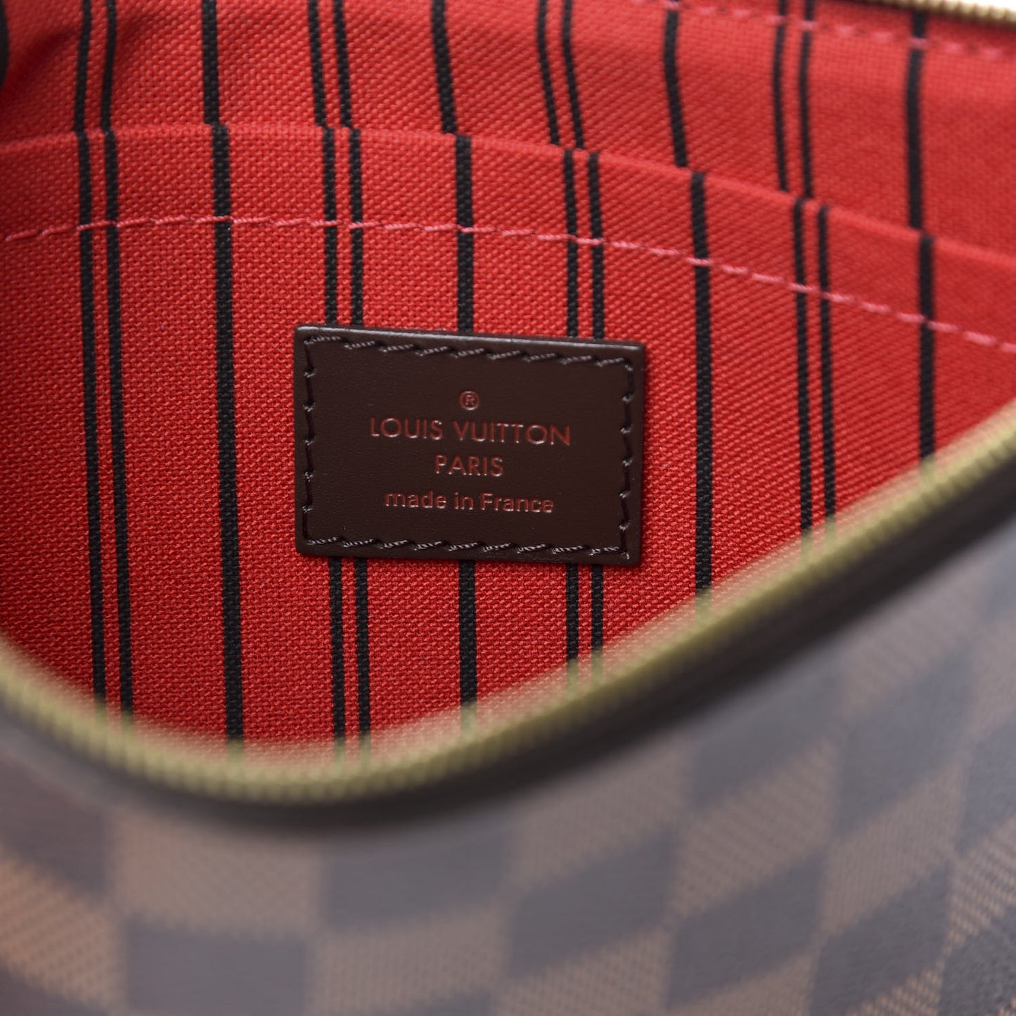 Damier Ebene Neverfull MM GM Pochette