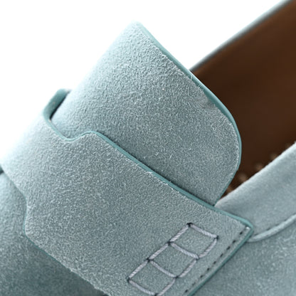 Hermes Suede Calfskin Womens Trip Espadrilles 36 Vert D'Eau 9 of 9