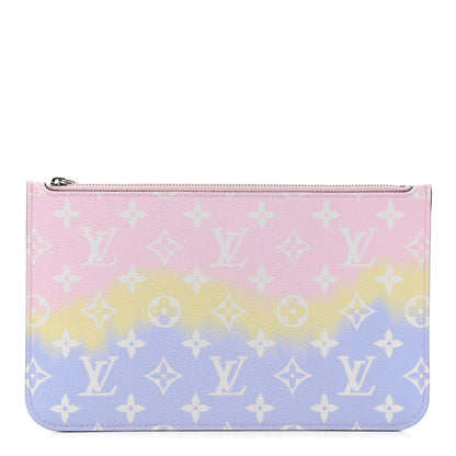 Louis Vuitton Monogram Escale Neverfull MM GM Pochette Pastel 1 of 8