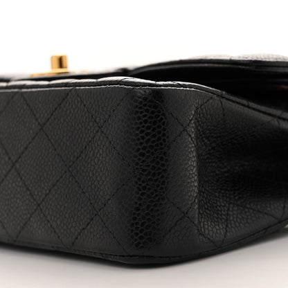 Chanel Caviar Quilted Small Double Flap Black 10 of 14