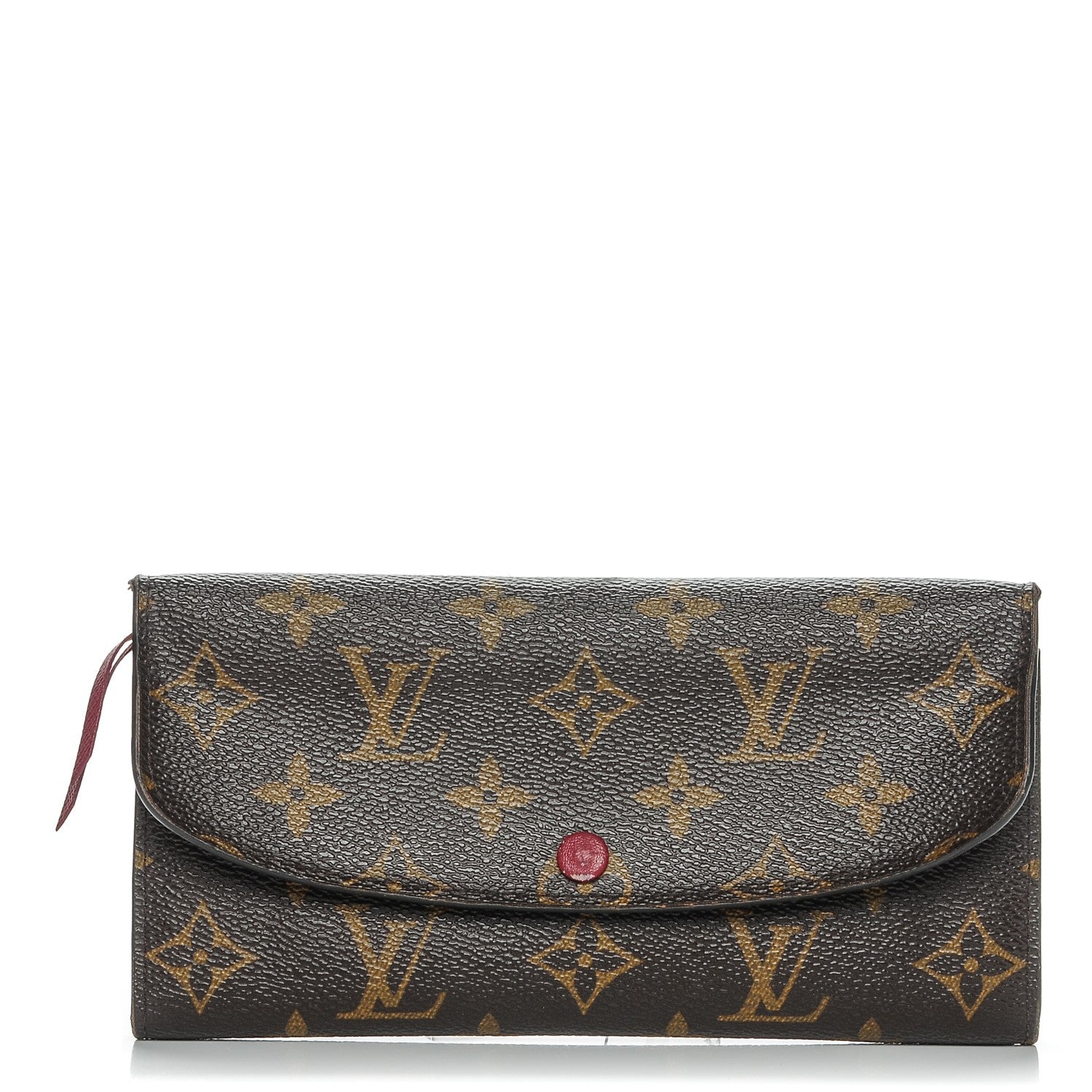 Louis Vuitton Monogram Emilie Wallet Fuchsia 1 of 8