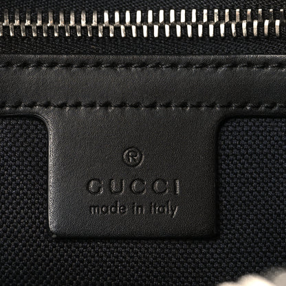 Gucci Soft GG Supreme Monogram Web Belt Bag Black Grey 6 of 11
